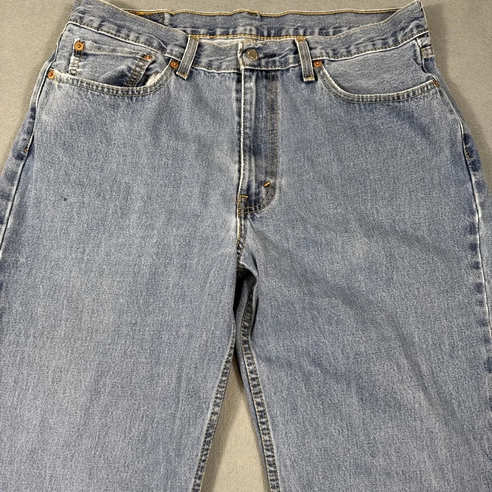 Levi's 550 Jeans Mens Size 36/34 Blue Relaxed Tapered 100% Cotton